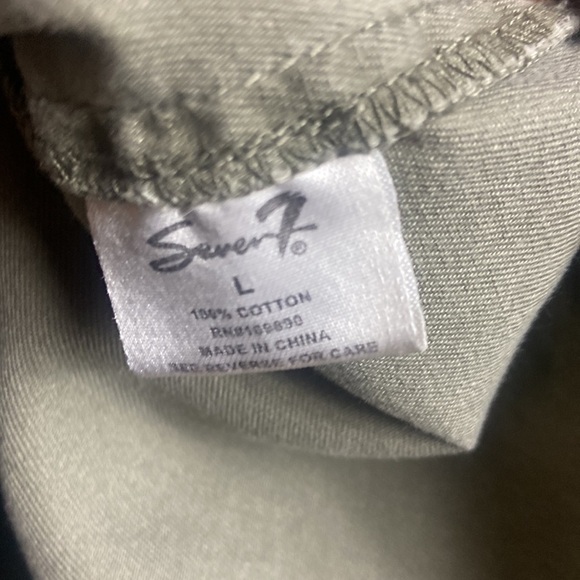 Seven Men's Long Sleeve Military Style Cargo Tactical Work Shirt - Picture 8 of 10